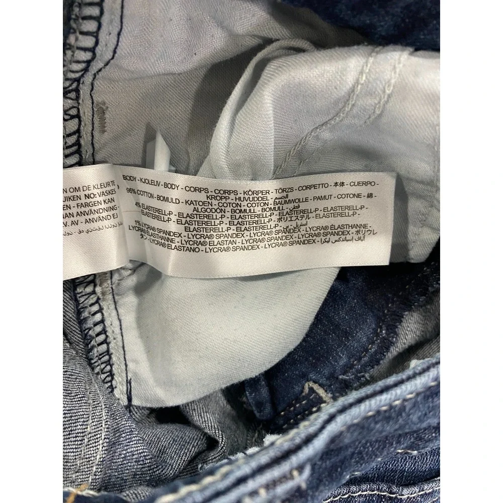 Ariat Denim High Rise Slim Trousers Women's 25R (24x32) Western Bootcut Jeans - Picture 8 of 11